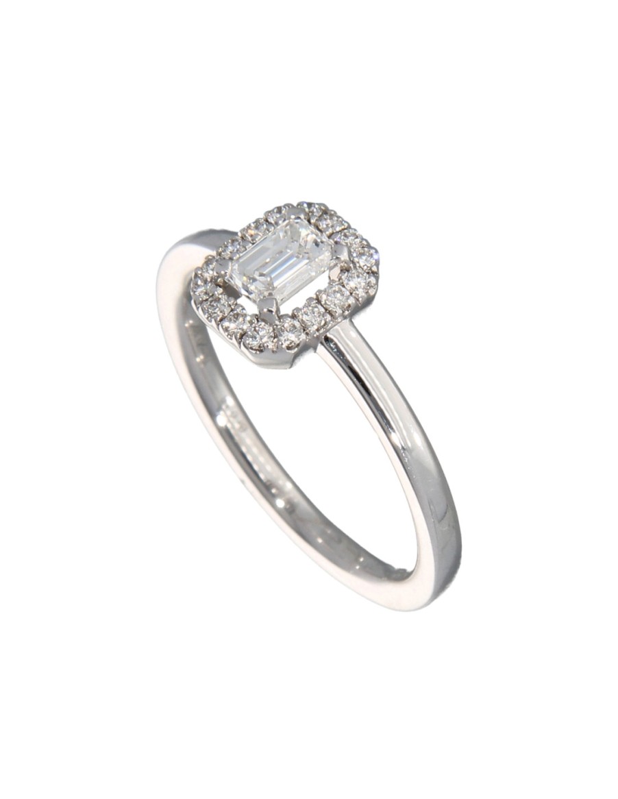 Gioielli Crivelli Gioielli | Crivelli Collezione Diamanti Anello In Oro E Diamanti 0.55 Ct - 372-3645