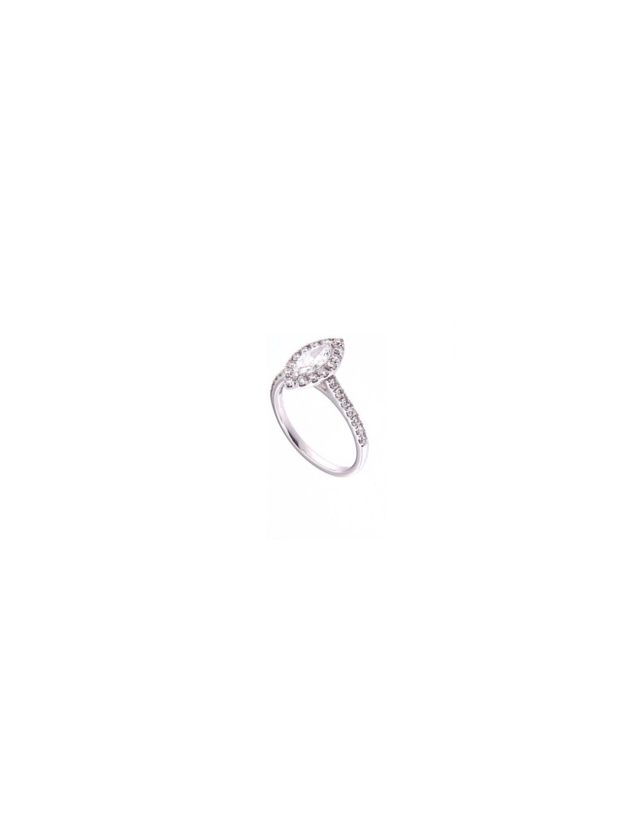 Gioielli Crivelli Gioielli | Crivelli Collezione Diamanti Anello In Oro E Diamanti 1.07 Ct - 035-Vr25669