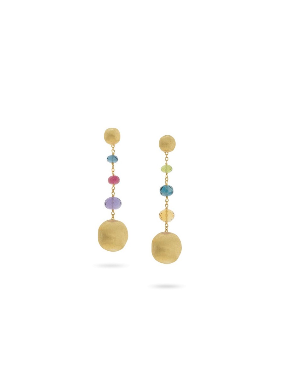 Gioielli Marco Bicego | Marco Bicego Africa Orecchini In Oro Giallo Ref: Ob1625-Mix02- Ob1625-Mix02