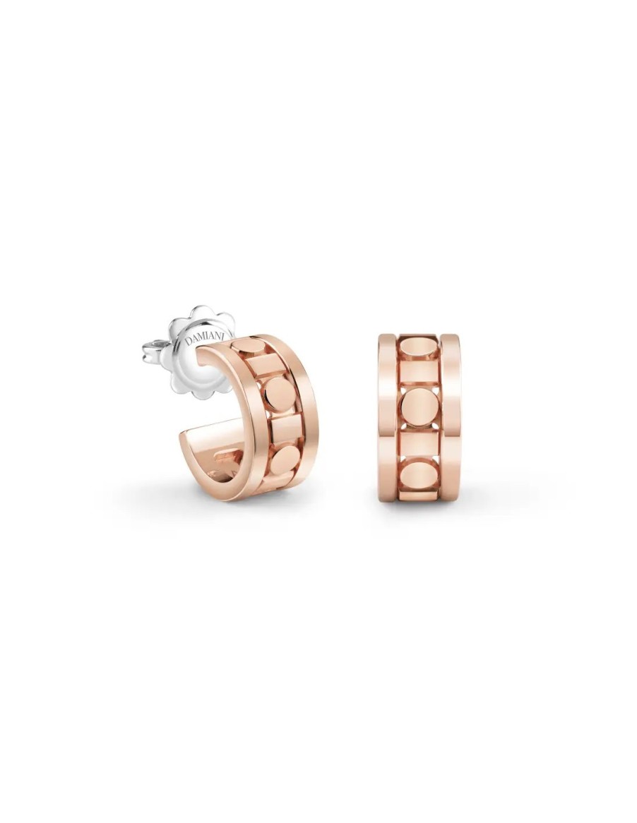 Gioielli Damiani - handmade in Italy since 1924 | Damiani Belle Epoque Reel Orecchini In Oro Rosa Ref. 20093331