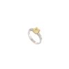 Gioielli Damiani - handmade in Italy since 1924 | Damiani Classic Anello In Oro Bianco Con Diamante Fancy Colore Giallo Taglio Radiant 1.62 Ct