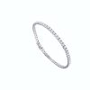 Gioielli Crivelli Gioielli | Crivelli Collezione Diamanti Bracciale "Tennis" Oro Bianco E Diamanti 2.50 Ct - 329-L1051-F