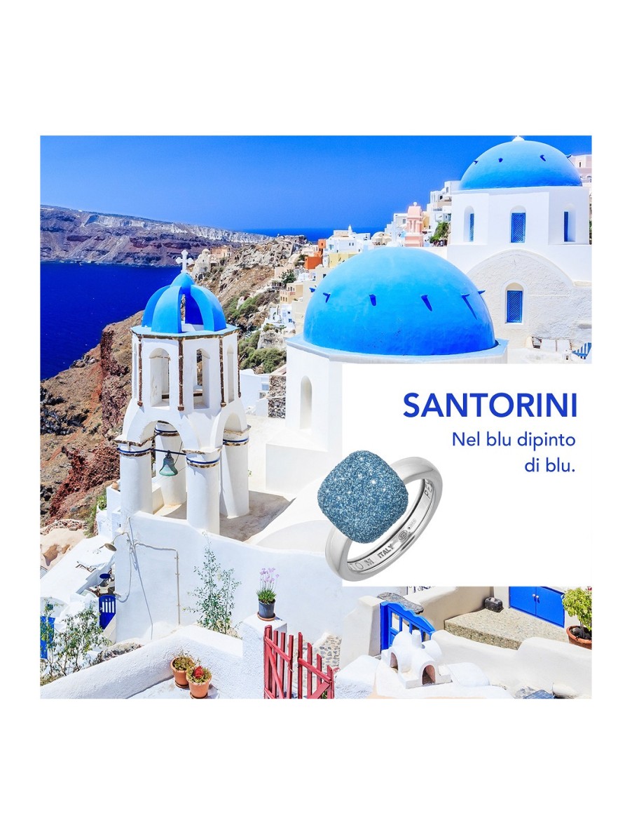 Gioielli Pesavento - art expressions | Pesavento I Colori Del Mondo Anello Blu Santorini Wpsca066