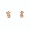 Gioielli Easy by Crivelli | Easy Orecchini Bambina In Oro E Diamanti (0.22 Ct) Ref: 289-Ve21640