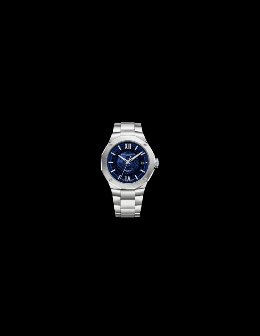 Orologeria Baume & Mercier | Baume & Mercier Riviera Acciaio Su Acciaio - M0A10616