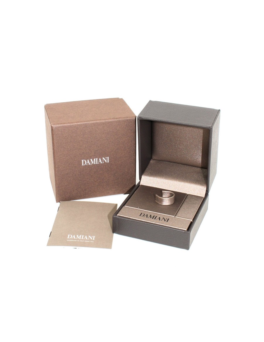 Gioielli Damiani - handmade in Italy since 1924 | Damiani Dicon Anello In Ceramica Nera, Oro Rosa E Diamanti Ref. 20085061