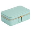 Accessori Wolf - 1834 | Wolf Sophia Travel Zip Case Portagioielli Verde Giada- 392230