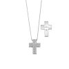 Gioielli SALVINI | Salvini I Segni Collana "Croce" In Oro Bianco E Diamanti 0.29 Ct - 20067606