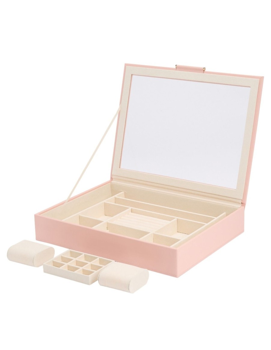 Accessori Wolf - 1834 | Wolf Sophia Jewelry Box With Window Portagioielli Rosa - 392415