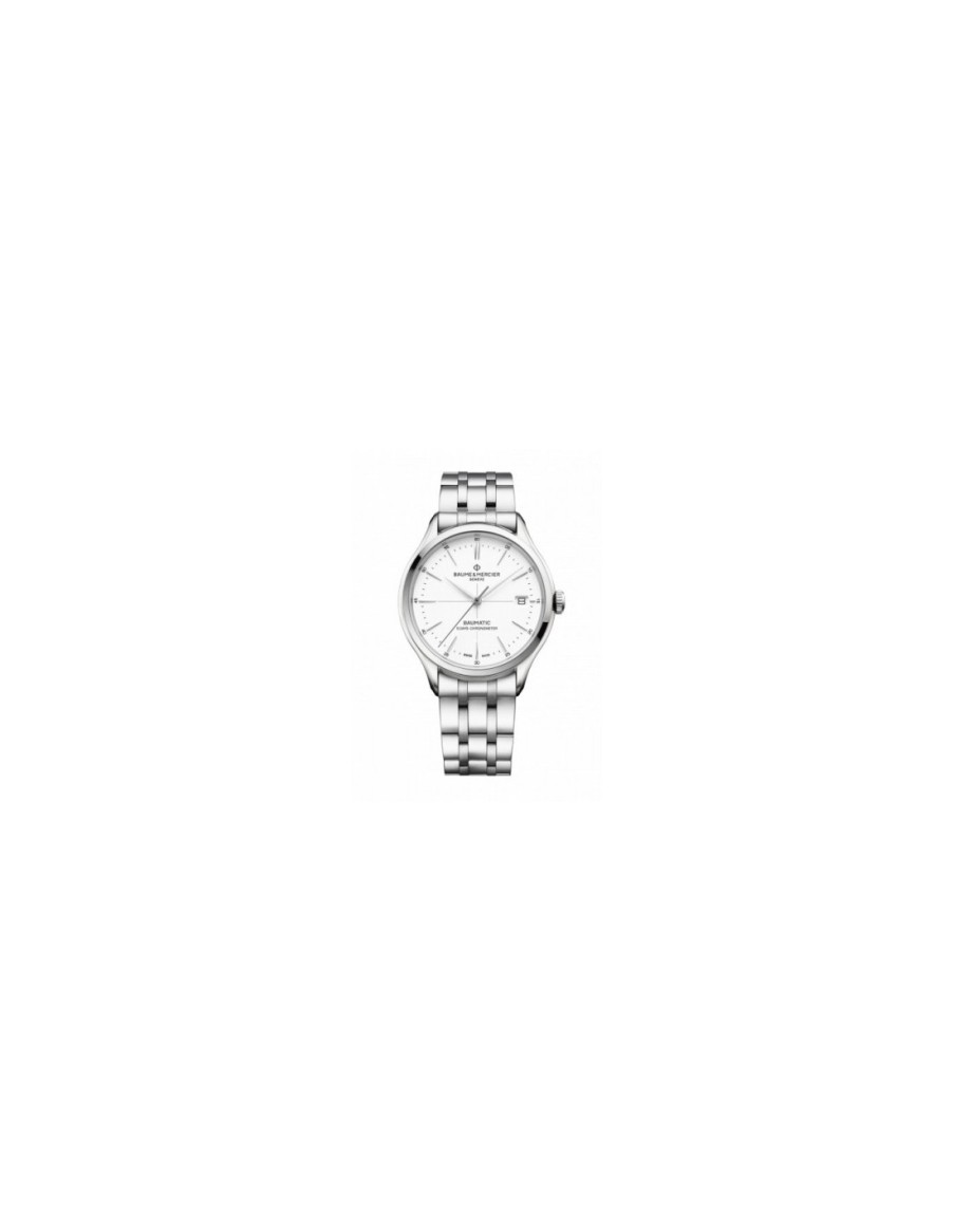 Orologeria Baume & Mercier | Baume & Mercier Clifton Baumatic Acciaio Su Acciaio - M0A10505