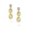 Gioielli Marco Bicego | Marco Bicego Lunaria Diamanti Orecchini In Oro Giallo Ref: Ob1465-B- Ob1465-B