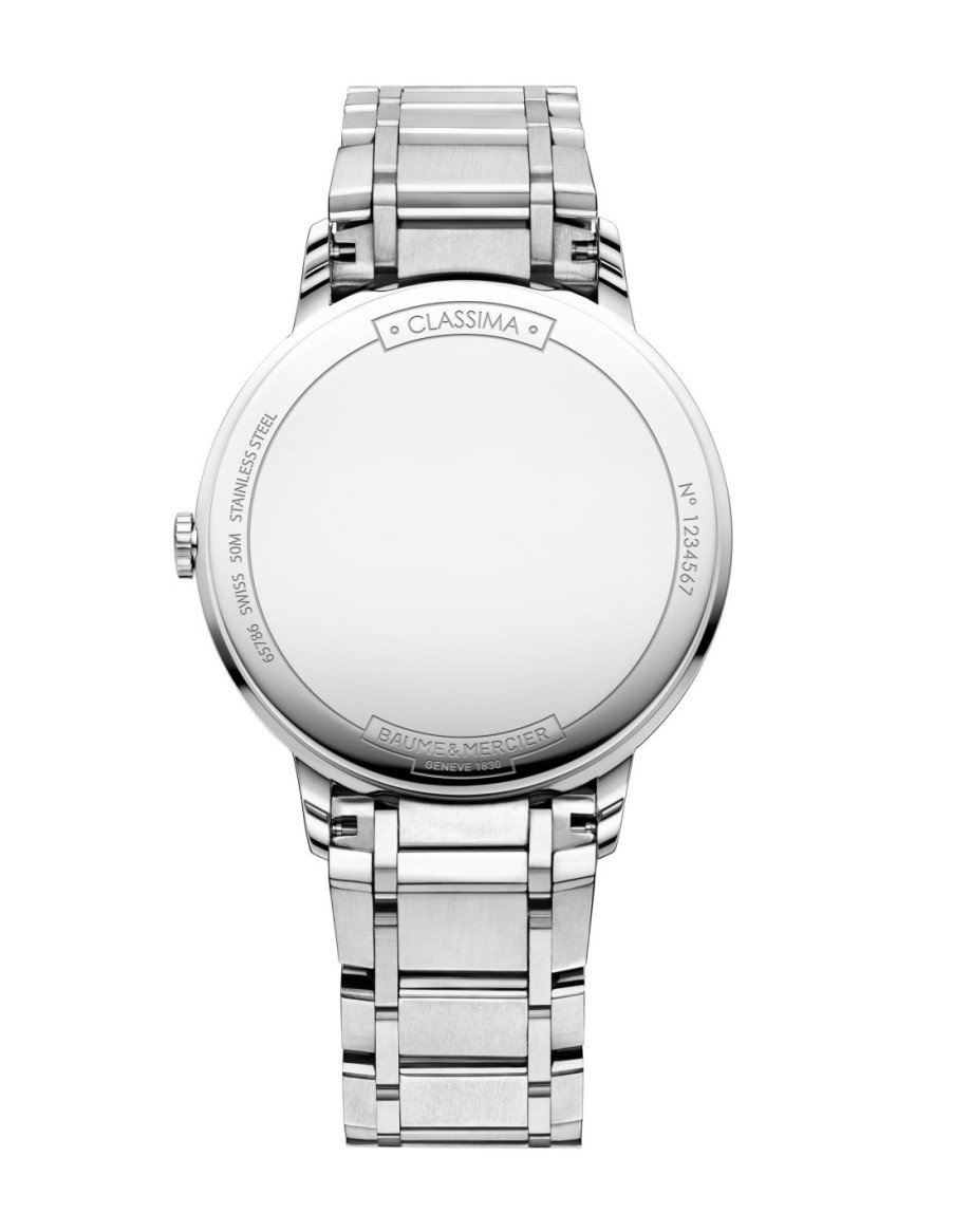 Orologeria Baume & Mercier | Baume & Mercier Classima Lady Acciaio Su Acciaio - M0A10356