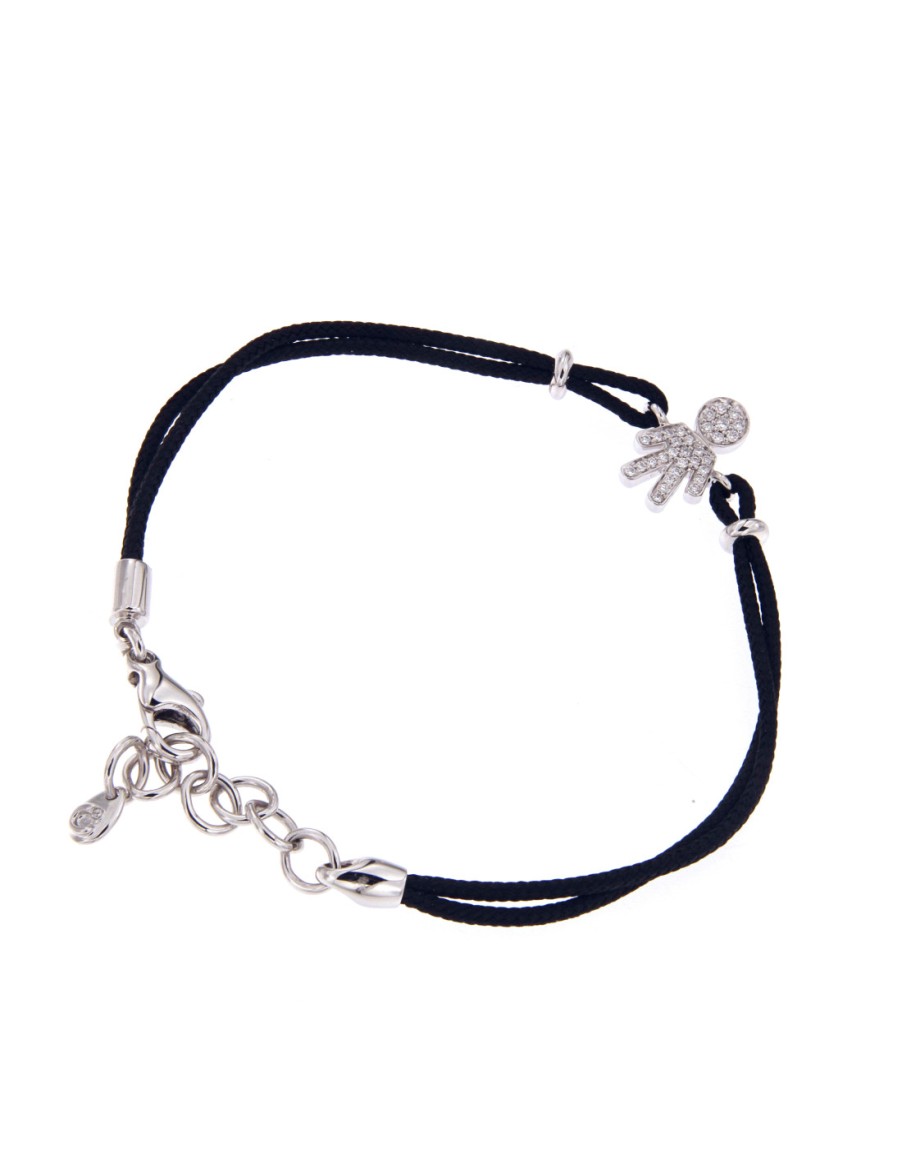 Gioielli Easy by Crivelli | Easy Bracciale Bambino In Oro E Diamanti (0.21 Ct) Ref: 289-Vb8871