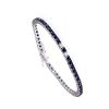 Gioielli Crivelli Gioielli | Crivelli Collezione Zaffiro Bracciale "Tennis" In Oro, Diamanti E Zaffiri 4.65 Ct - 179-Grif-51D