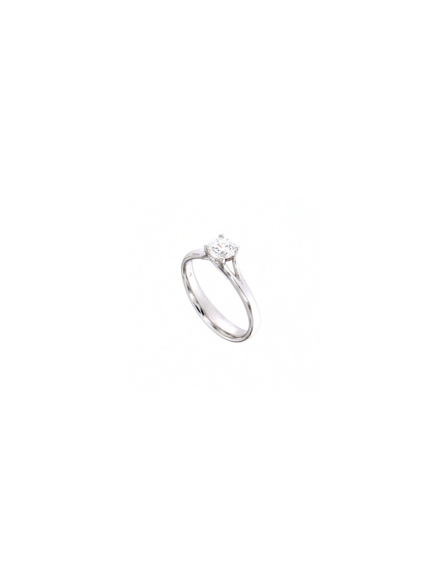 Gioielli Golay - World Diamond Group | Golay Collezione Infinite Love Anello Oro Bianco E Diamante Ct. 0.53