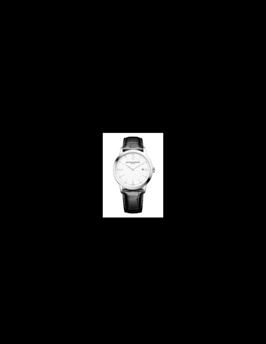 Orologeria Baume & Mercier | Baume & Mercier Classima Acciaio E Pelle - M0A10414