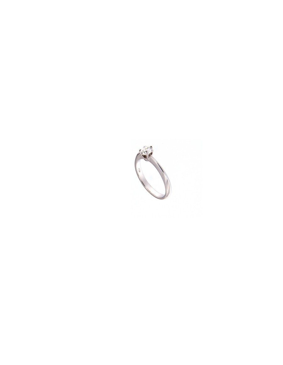 Gioielli Crivelli Gioielli | Crivelli Collezione Diamanti Anello In Oro E Diamante 0.50 Ct - 000-3643Ns