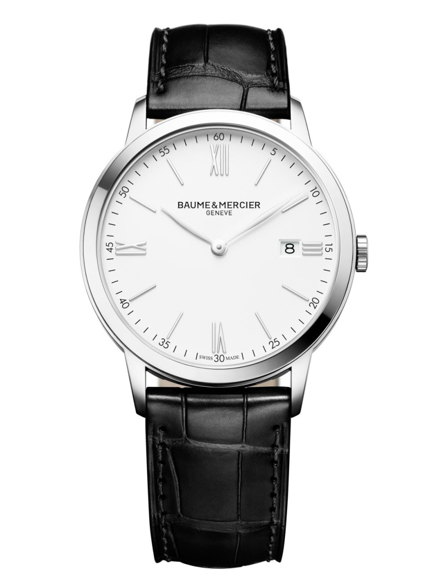 Orologeria Baume & Mercier | Baume & Mercier Classima Acciaio E Pelle - M0A10323