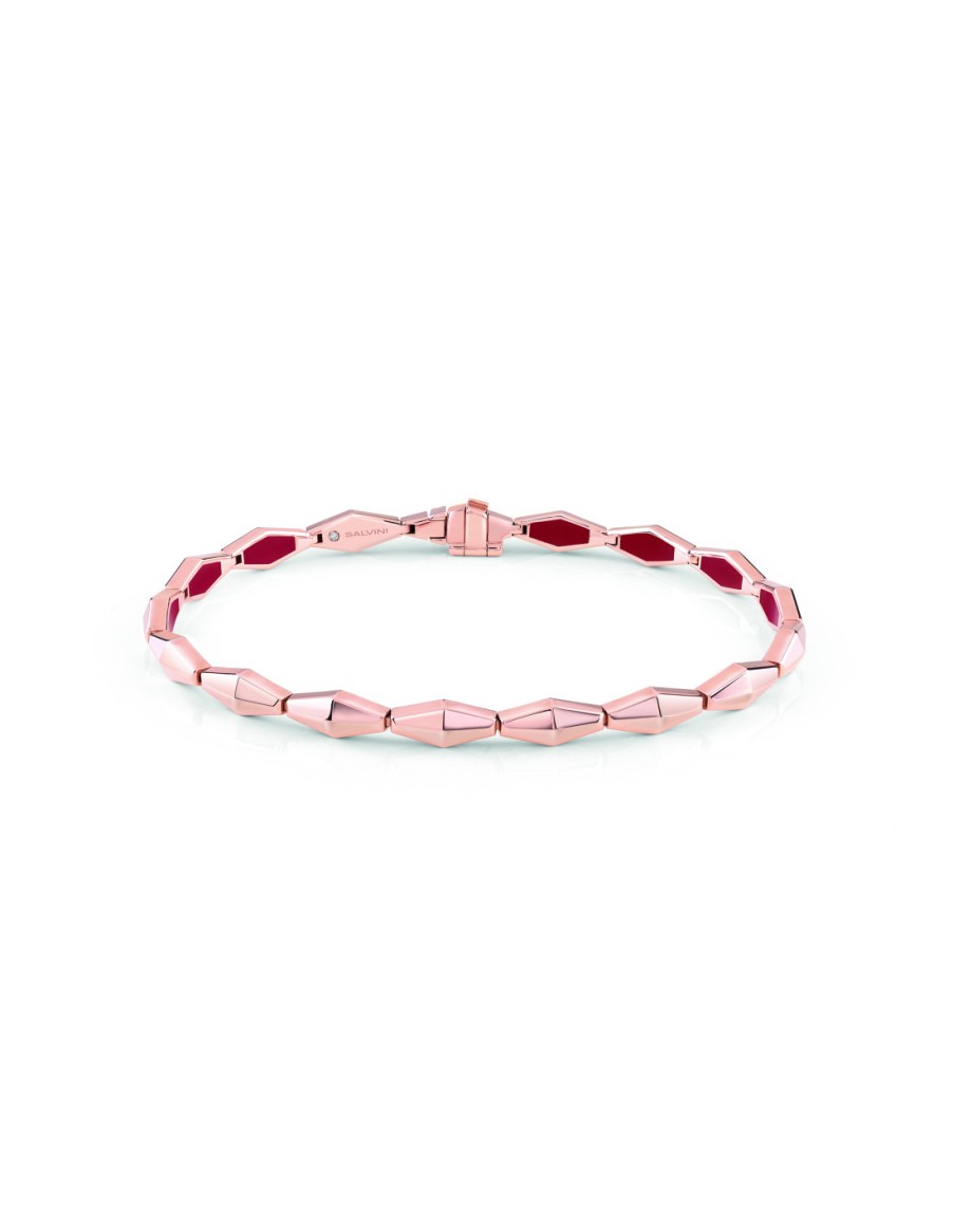 Gioielli SALVINI | Salvini Eva Bracciale "Serpente" In Oro Rosa - 20101393