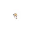 Gioielli Crivelli Gioielli | Crivelli Collezione Diamanti Anello In Oro Bianco, Diamante Fancy Colore Giallo 2.00 Ct E Diamanti 0.88 Ct