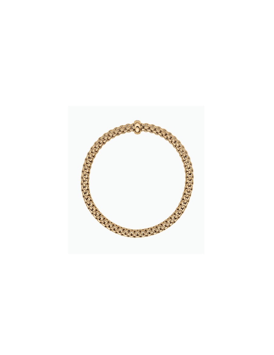 Gioielli Fope Gioielli | Fope Bracciale Flex'It Solo In Oro Ref Br620-Bbr